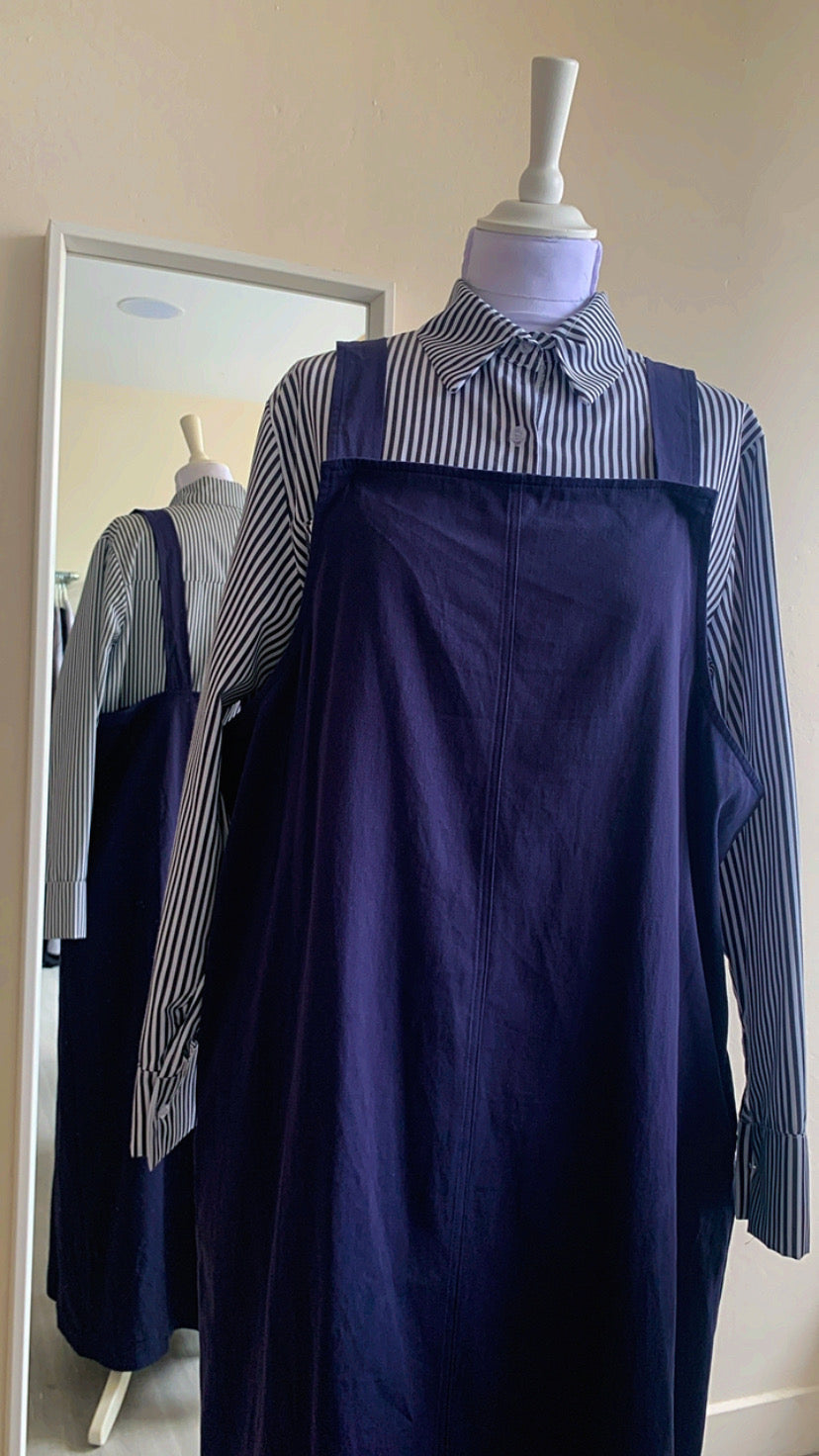 SALOPETTE BLEUE MARINE