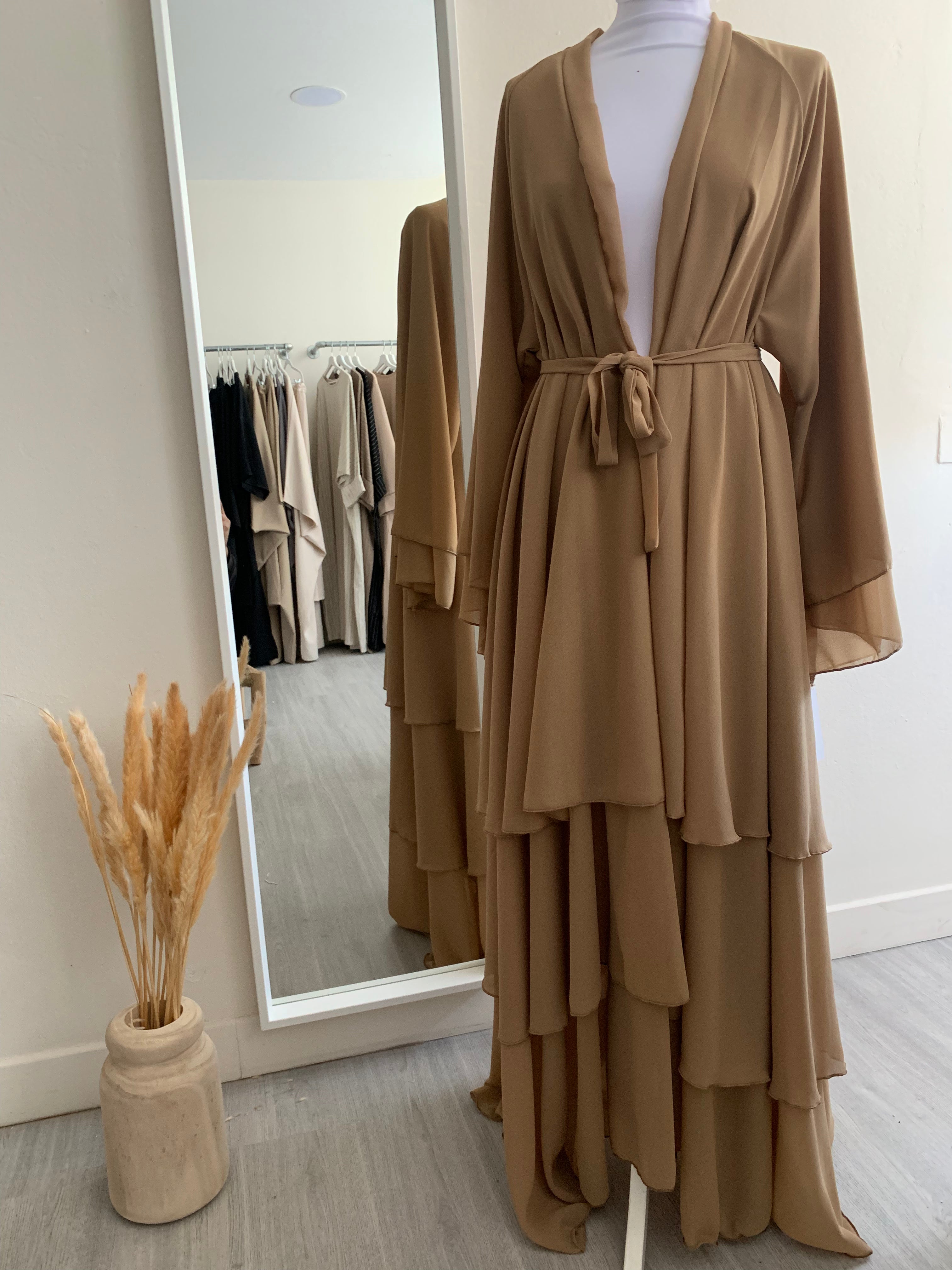 KIMONO MARRON "NORA"