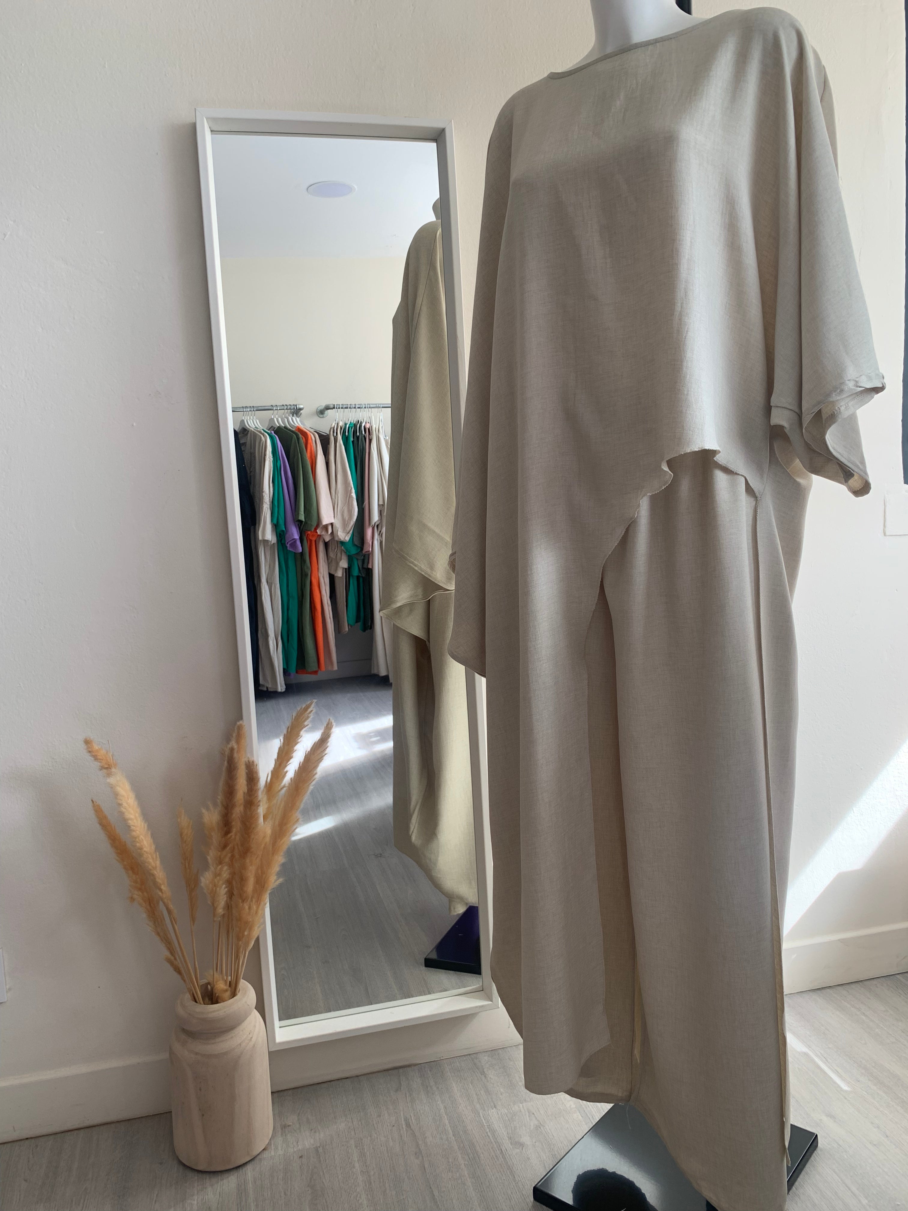 ENSEMBLE BEIGE "MANEL"