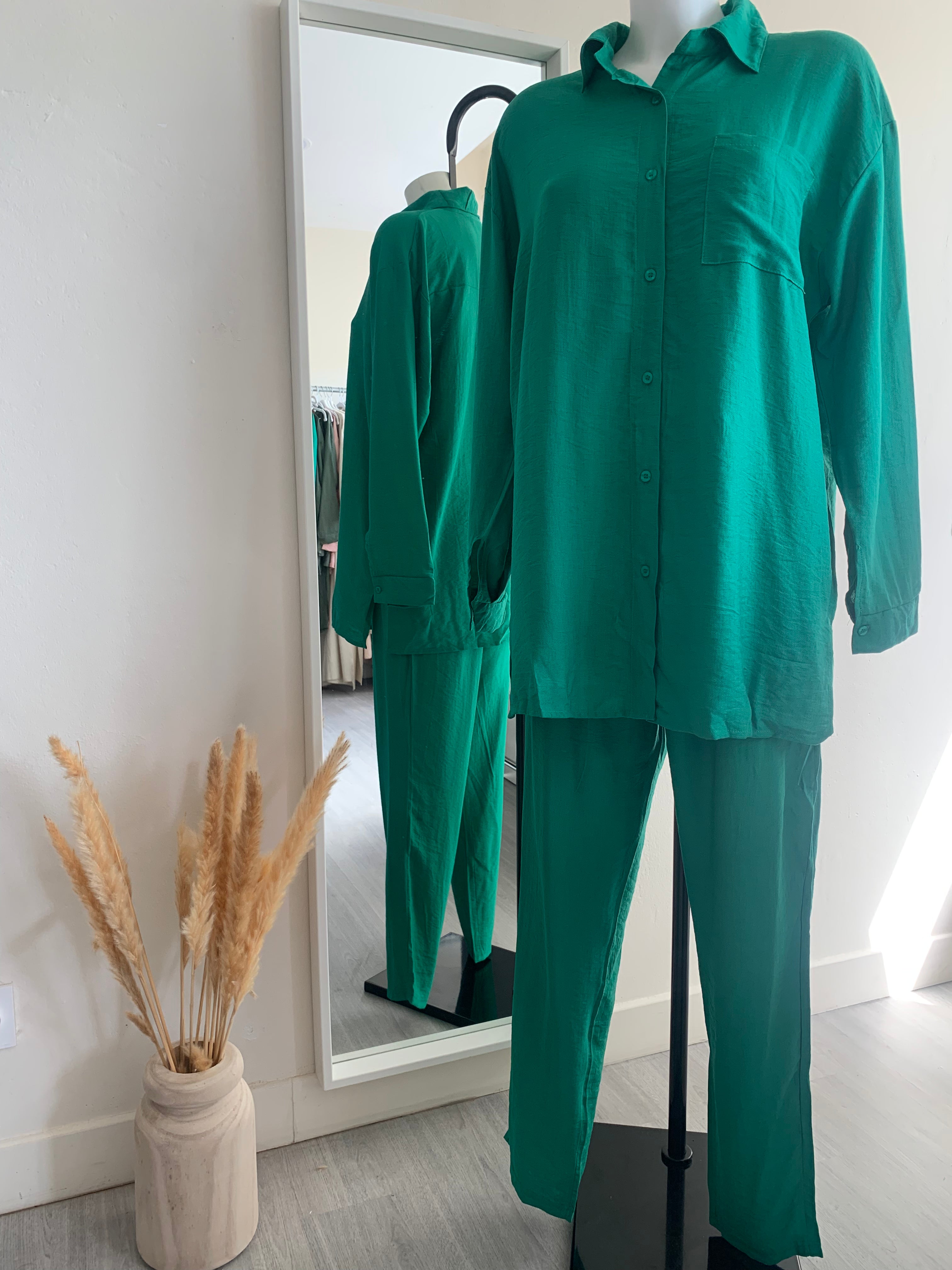 ENSEMBLE VERT "DINA"